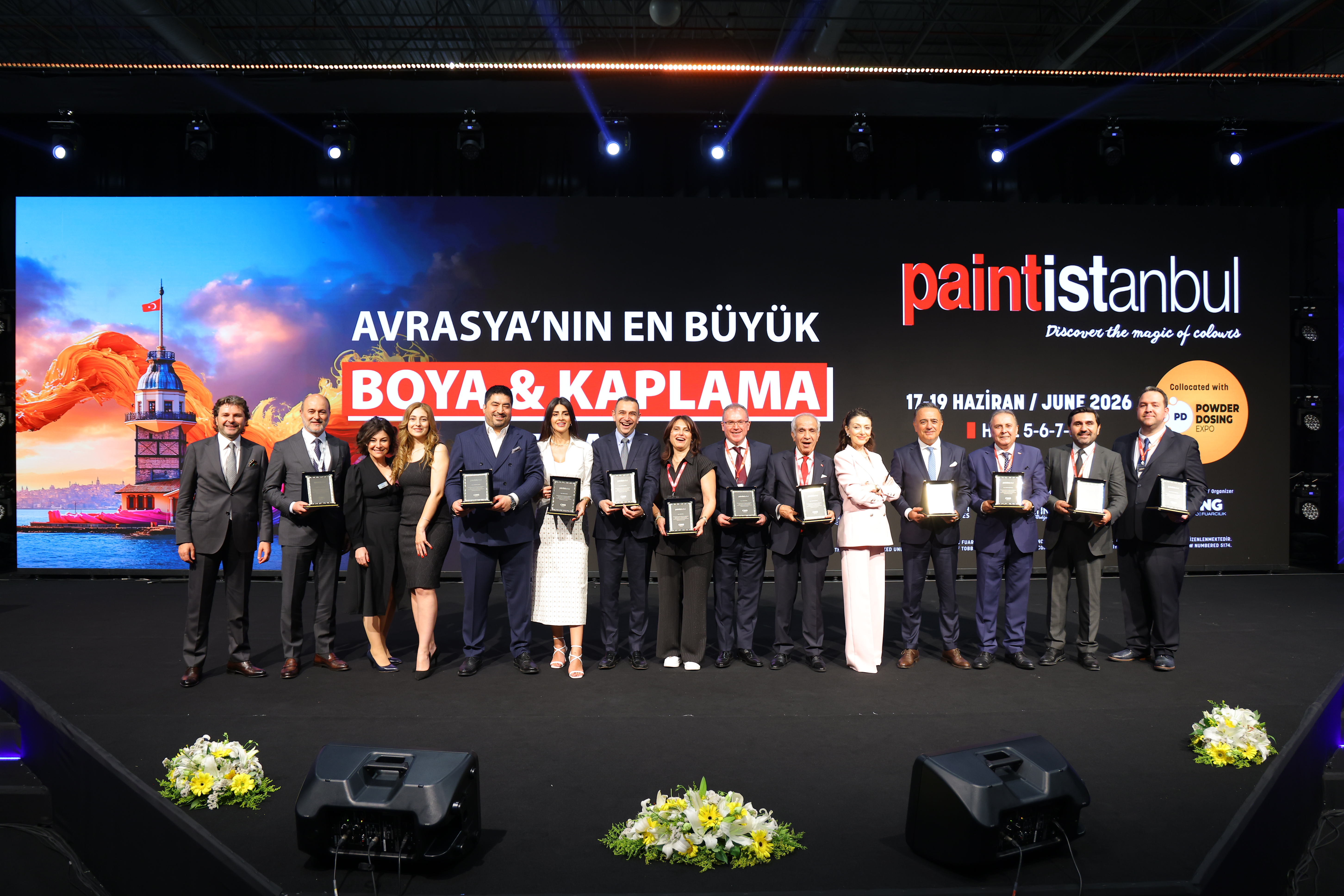 Paintistanbul 2028 kapsamında İstanbul Fuar Merkezi'nde buluşan boya sektörü profesyonelleri